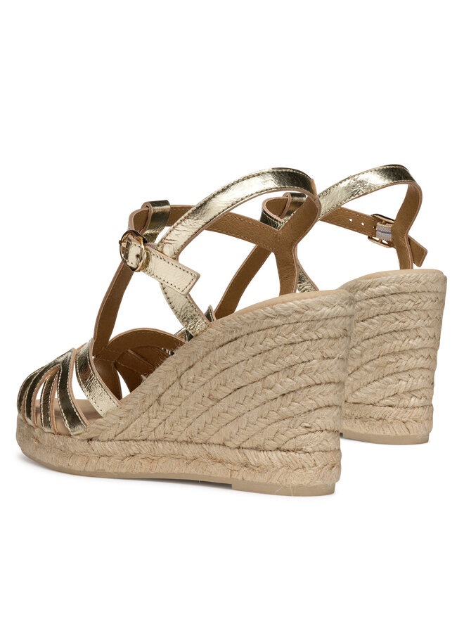 Geox Espadryle Geox D Gelsa D55TPA 000CF C2012 Złoty