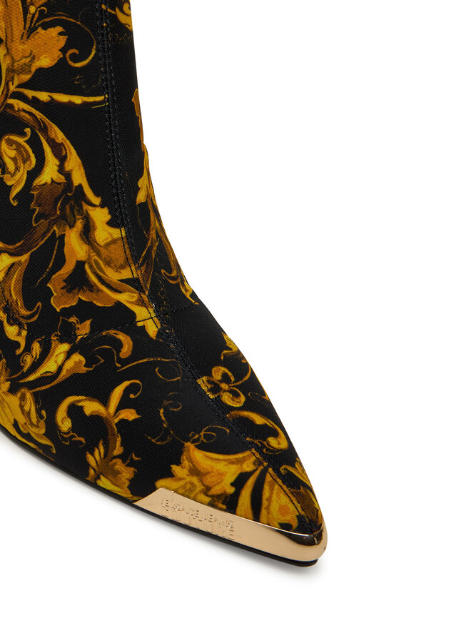 Versace Jeans Couture Μποτάκια Versace Jeans Couture 79VA3S51 Μαύρο