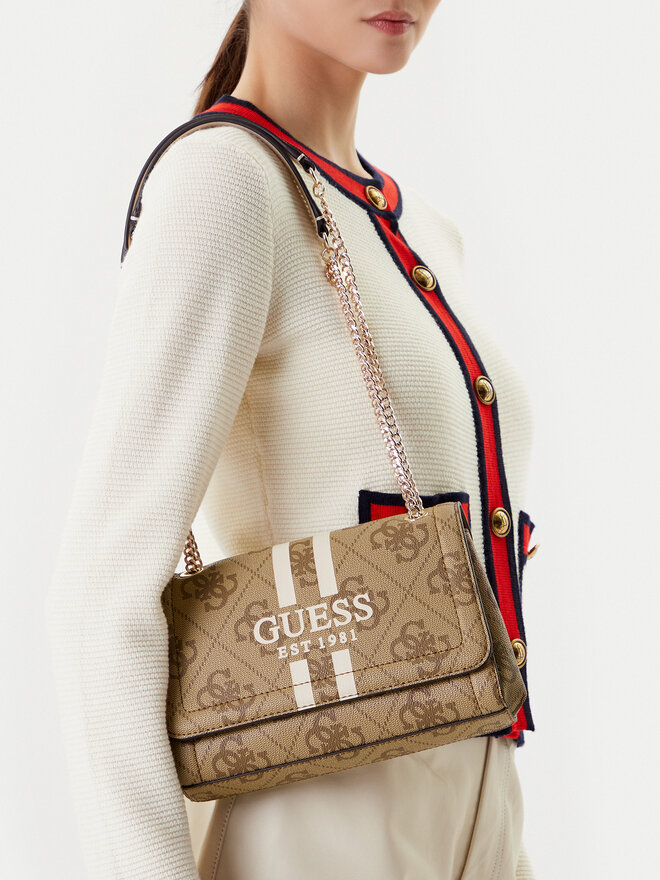Guess Ročna torba Guess HWOS96 72210 Bež