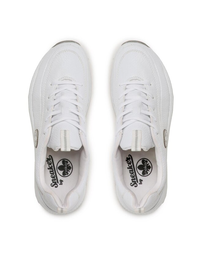 Rieker Sneakersy Rieker N5504-80 Bílá