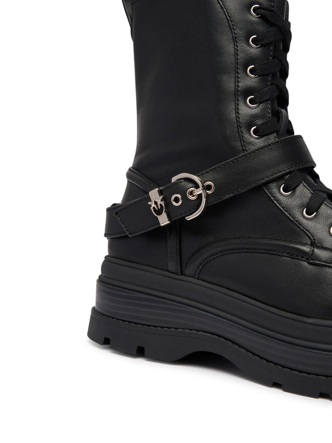 PINKO Schnürschuhe PINKO Eva 04 SD0613P001 Schwarz