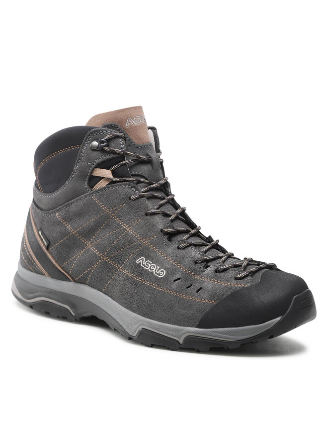 Botas de trekking Asolo Nucleon Mid Gv Mm GORE TEX A40028 00 A921 Gris zapatos.es
