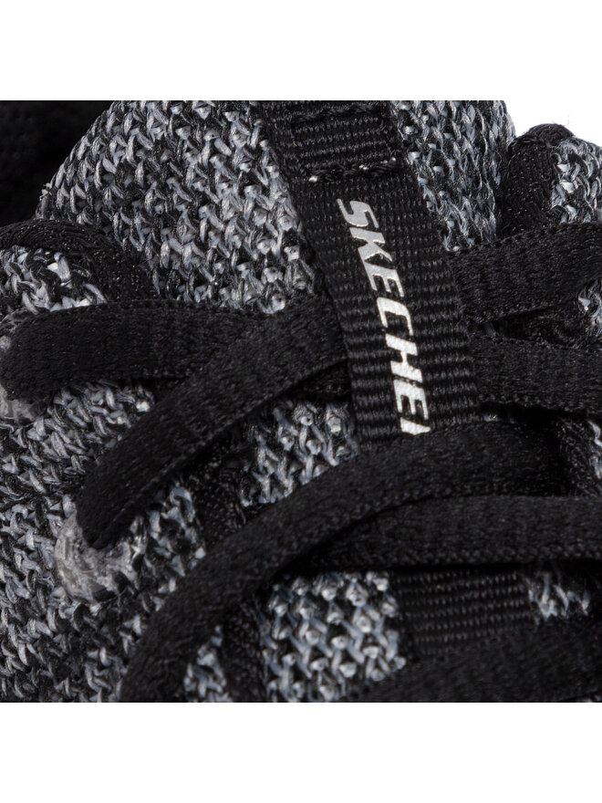 Skechers Sneakersy Skechers Twisted Fortune 12614/BKW Šedá