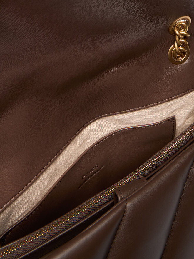 PINKO Táska PINKO Love Puff Big Cl AI 25-26 PLTT 100037 A0F2 Barna