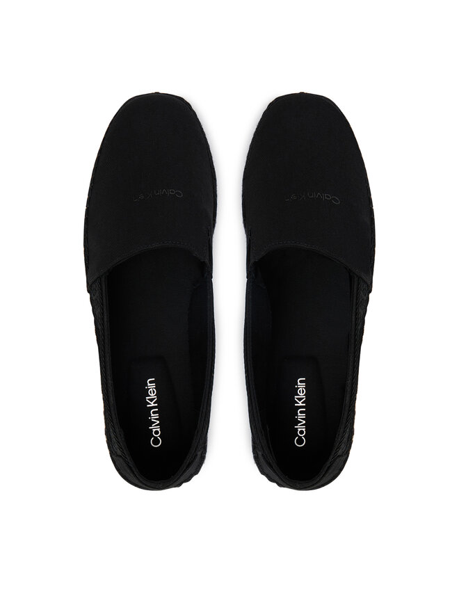 Calvin Klein Espadrilles Calvin Klein Espadrille Webbing Cv HM0HM02075 Schwarz