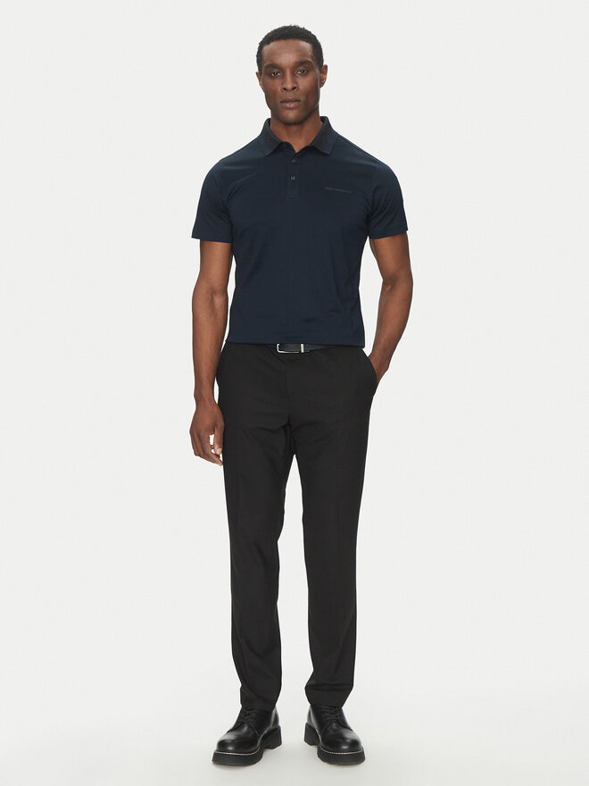 KARL LAGERFELD KARL LAGERFELD Pólóing 745001 552200 Sötétkék Slim Fit