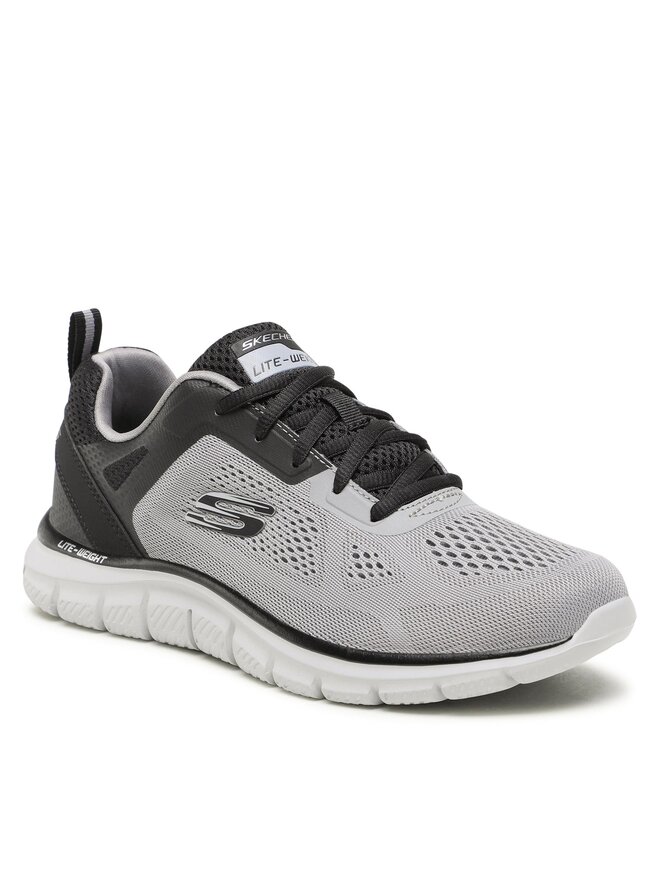 Skechers Sneakersy Skechers Track Broader 232698/GYBK Šedá