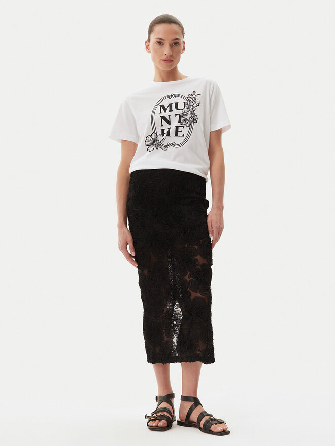Munthe Munthe Футболка Fynella 251110925160 Білий Regular Fit
