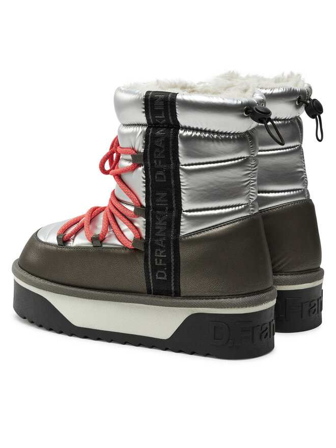 D.Franklin Botas de nieve D.Franklin Nordic V.2 Bomb DFSH371006 Plata