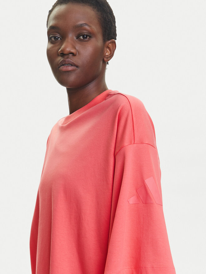 adidas adidas Camiseta ALL SZN Soft Lux KD9769 Coral Loose Fit