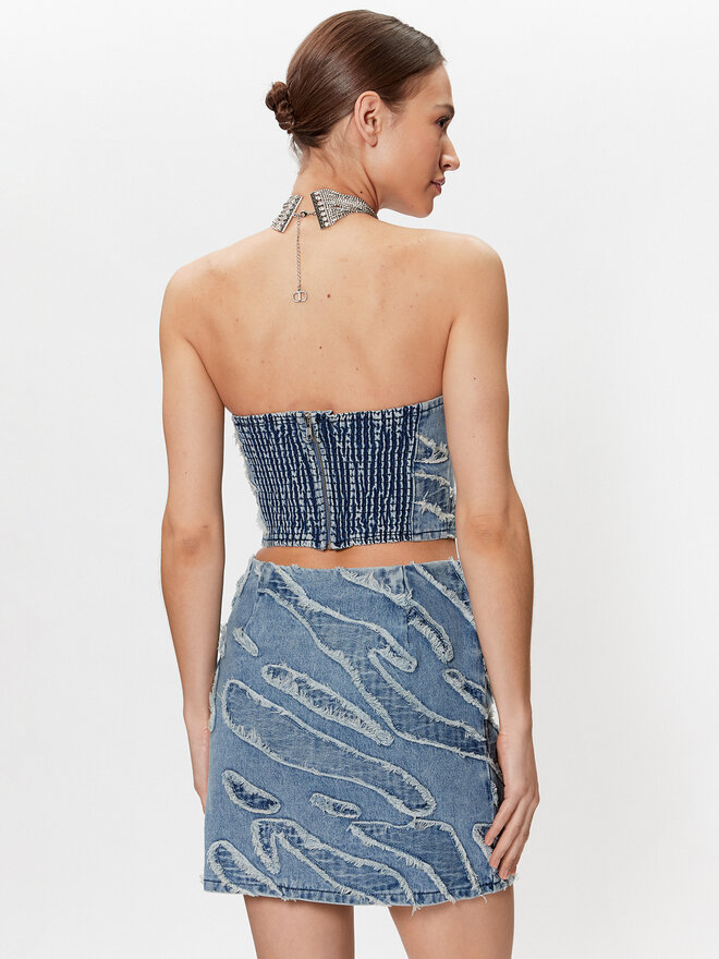 Gestuz Gestuz Top Larisa 10906883 Blau Slim Fit