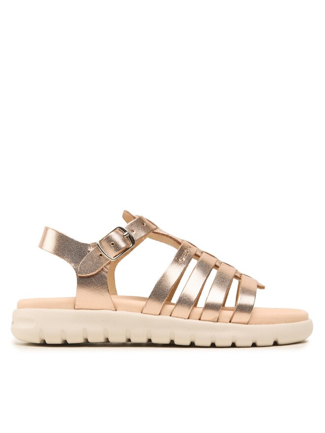 Geox gold sandals sales