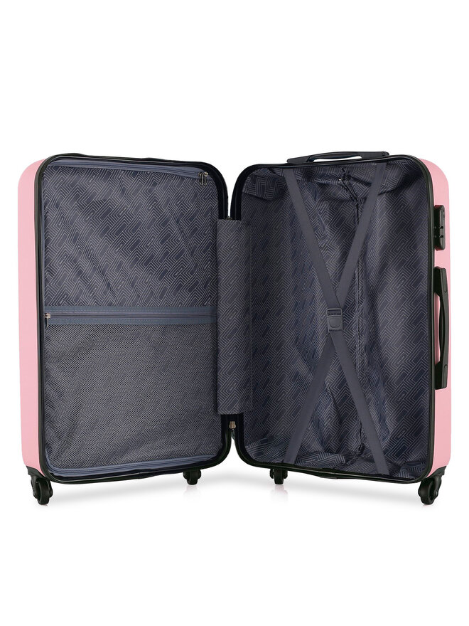 Semi Line Maleta mediana Semi Line T5697-2 Rosa