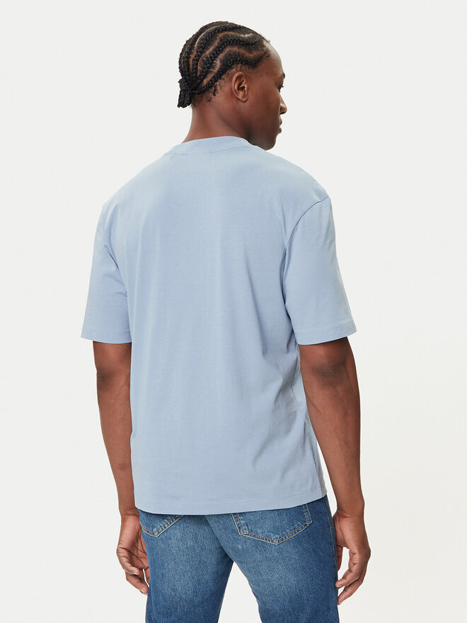 HUGO HUGO Camiseta Nalax 50543493 Celeste Regular Fit
