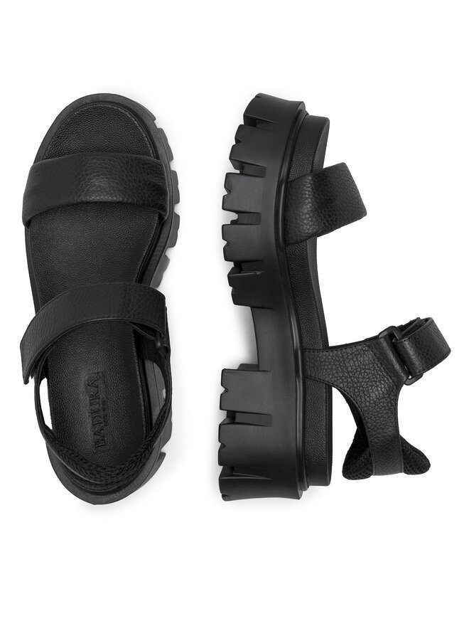 Badura Sandały Badura 22SS56 Czarny