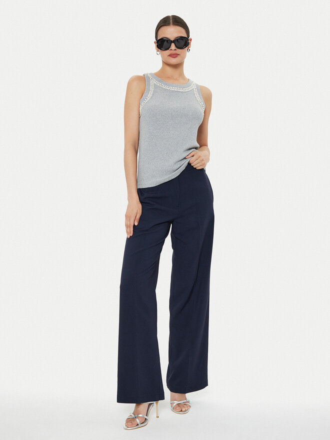 ViCOLO ViCOLO Felső RB0606 Szürke Slim Fit