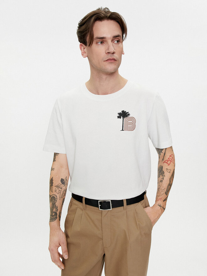 Baldessarini Baldessarini Футболка B4 20075/000/5199 Білий Regular Fit