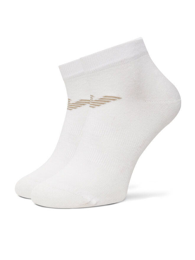 Emporio Armani 3er-Set niedrige Herrensocken Emporio Armani EM000550 AF12271 MC059 Bunt