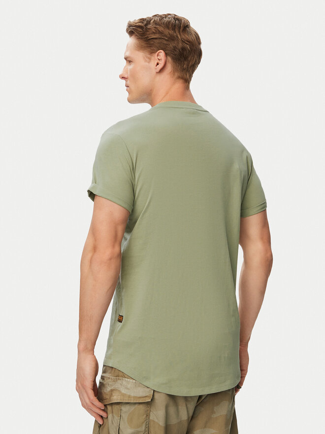 G-Star Raw G-Star Raw T-Shirt Lash D16396-B353 Grün Regular Fit