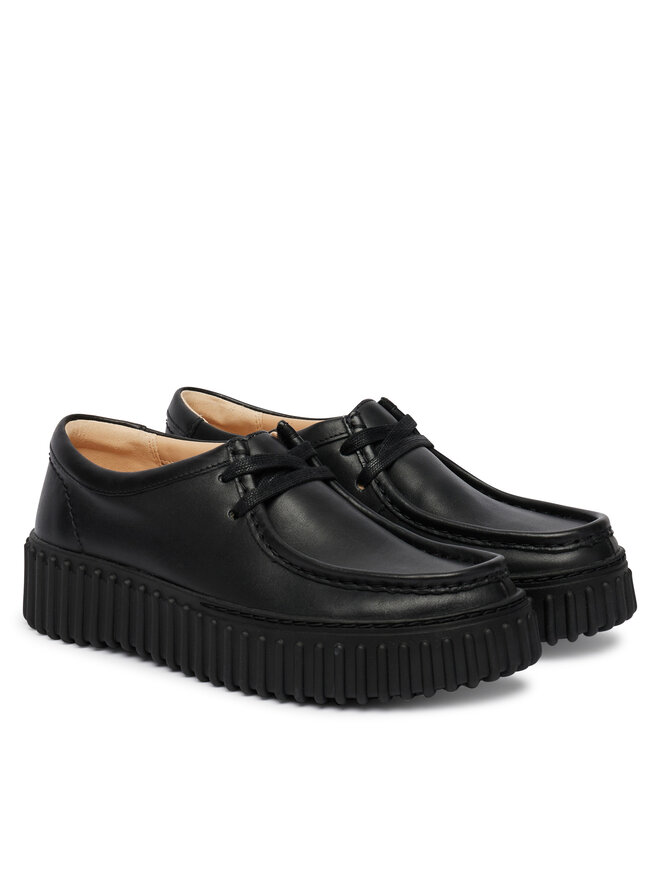 Clarks Туфлі Clarks Torhill Bee 26186665 Чорний