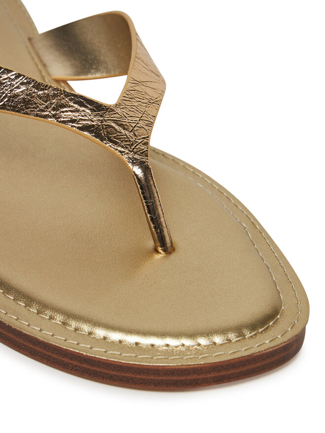 MICHAEL Michael Kors Čības uz pirksta MICHAEL Michael Kors Koko 40S5KOFA1M Zelta