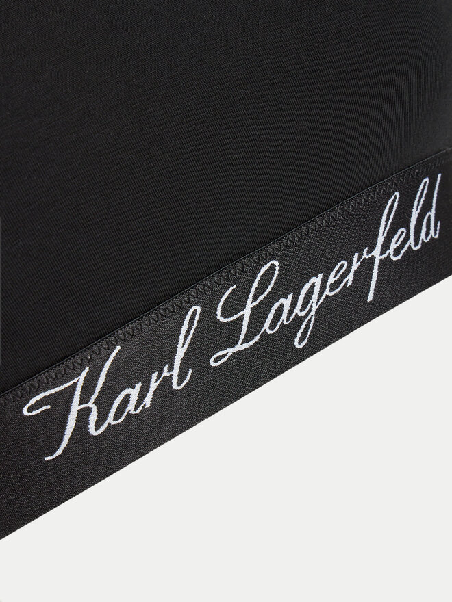 KARL LAGERFELD KARL LAGERFELD Top de sujetador 240W2129 Negro