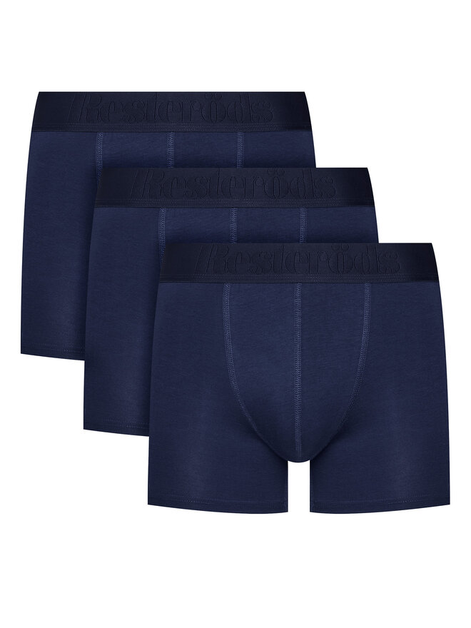 Resteröds Resteröds 3er-Set Boxershorts Gunnar 27934 49 Dunkelblau
