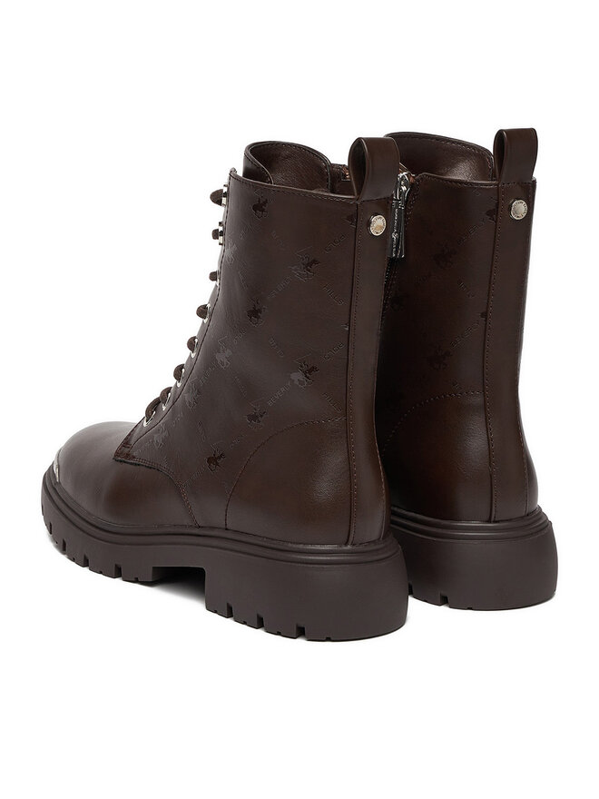 Beverly Hills Polo Club Schnürschuhe Beverly Hills Polo Club CEO-HY62382-1 Braun