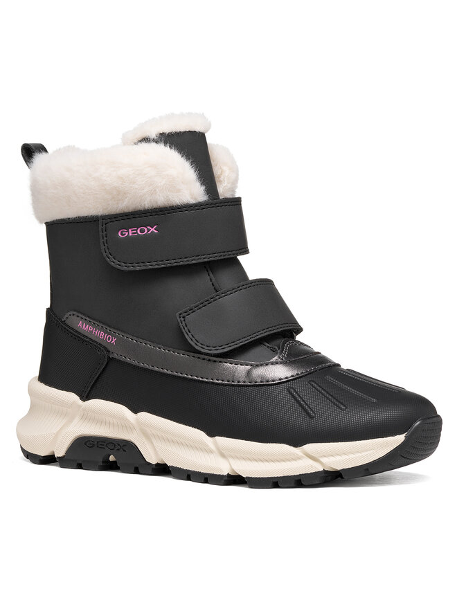 Geox Schneeschuhe Geox J Flexyper Plus Girl B Abx J66NGA 0MECE C9999 S Schwarz