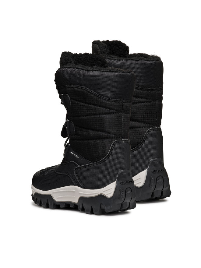 Geox Sněhule Geox J Himalaya Boy B Abx J46FRA 0FU50 C9999 M Černá