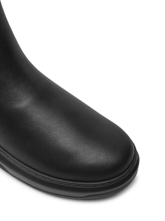 KARL LAGERFELD Kotníková obuv s elastickým prvkem KARL LAGERFELD KL67564 Černá
