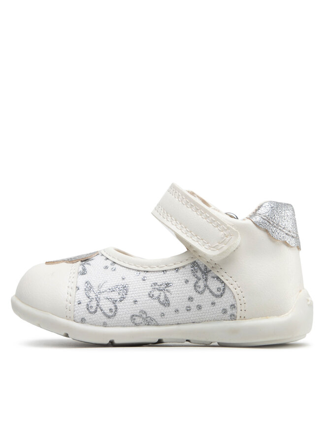 Geox Pantofi Geox B Elthan G. B B251QB 0AW54 C0007 Alb
