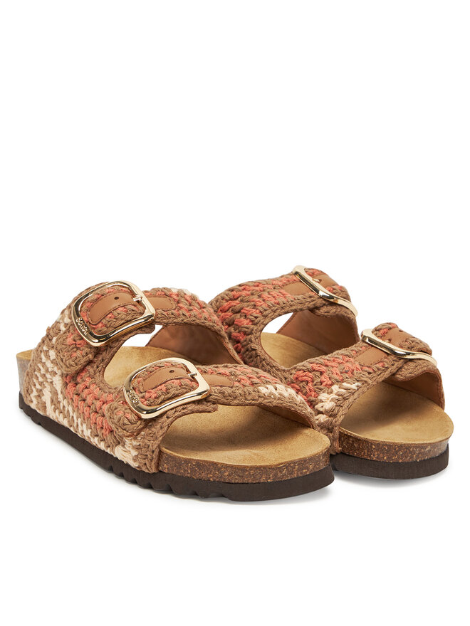 Scholl Παντόφλες Scholl Noelle F32248 Καφέ