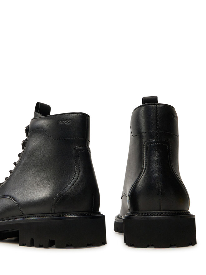BOSS Schnürstiefeletten Boss Julyo 50529274 Schwarz