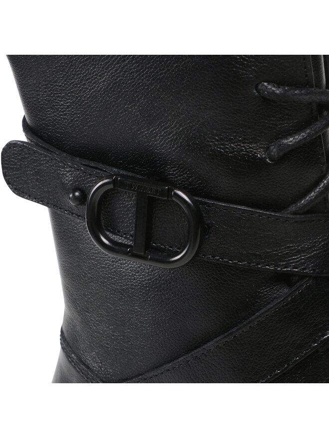 TWINSET Черевики TWINSET 232TCP050 Чорний