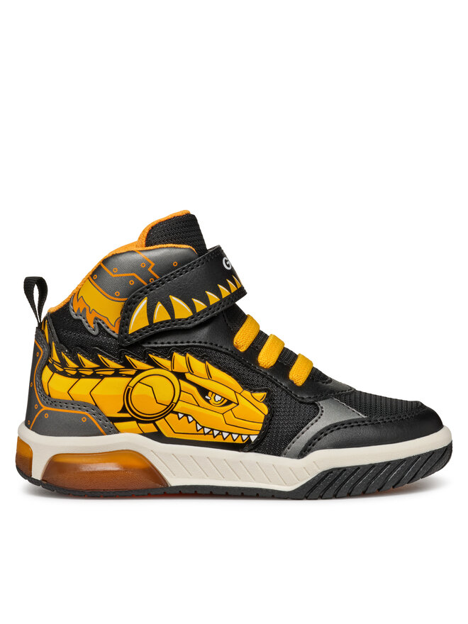 Geox Sneakersy Geox J Inek Boy J469CA 011BC C0054 S Czarny