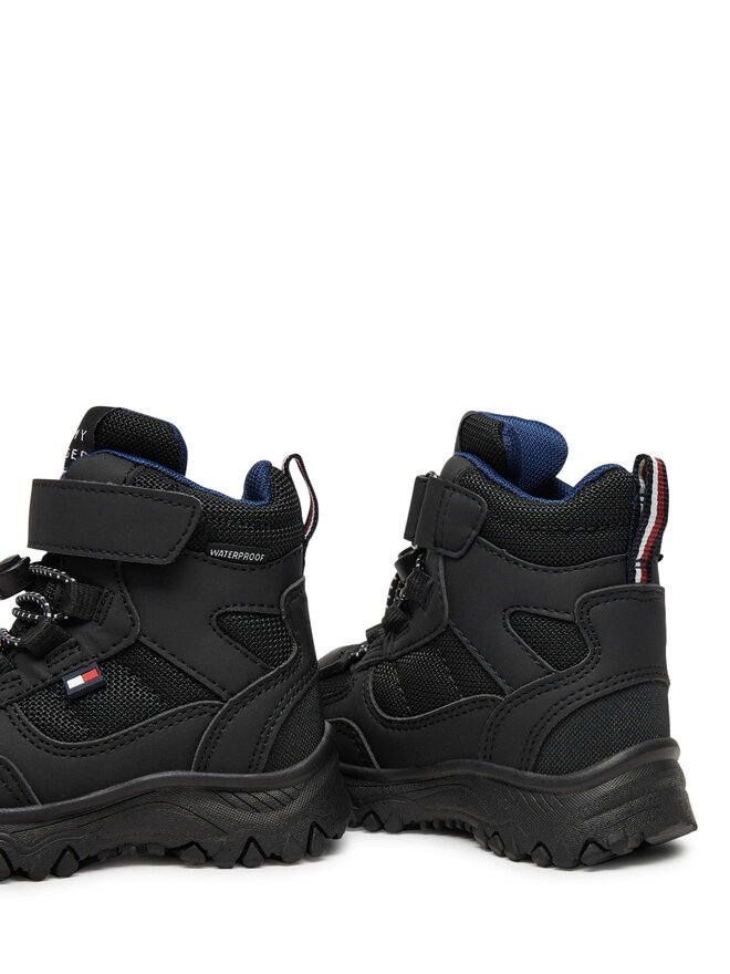 Tommy Hilfiger Μπότες Χιονιού Tommy Hilfiger Fur Boot T1X5-33710-1492 M Μαύρο