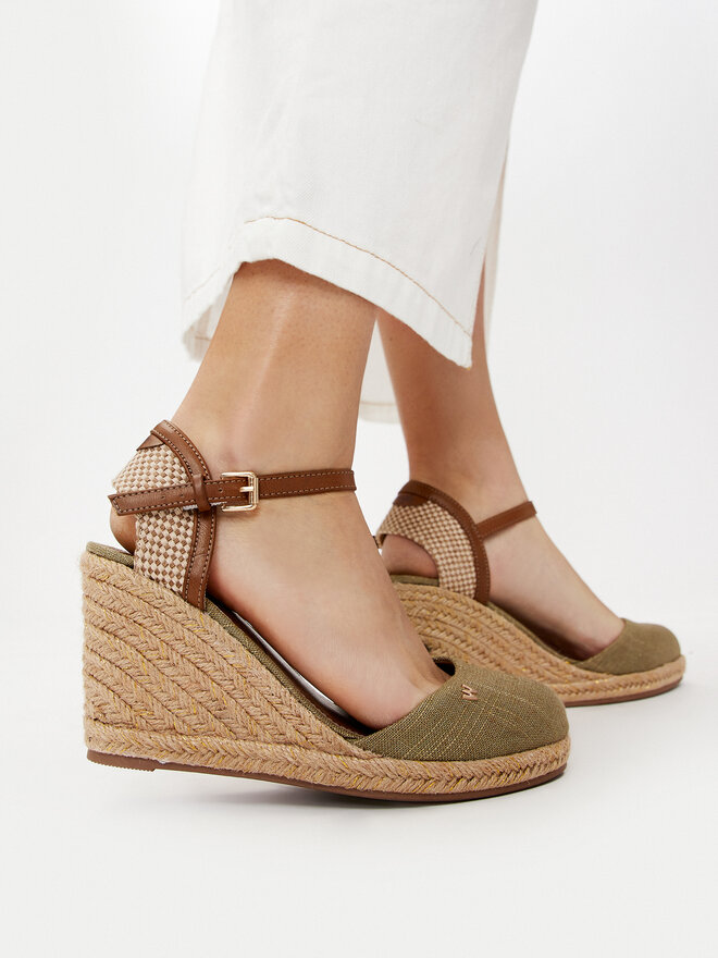 Wrangler Espadryle Wrangler Brava Women Wedge 20241056 Khaki