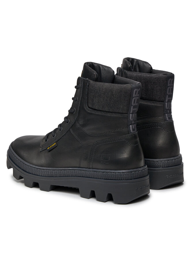 G-Star Raw Kozaki G-Star Raw Noxer Hgh Lea M 2342 020828 Czarny