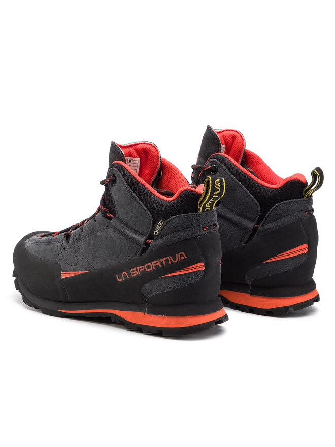La Sportiva Παπούτσια πεζοπορίας La Sportiva Boulder X Mid 17E900304 GORE-TEX Γκρι