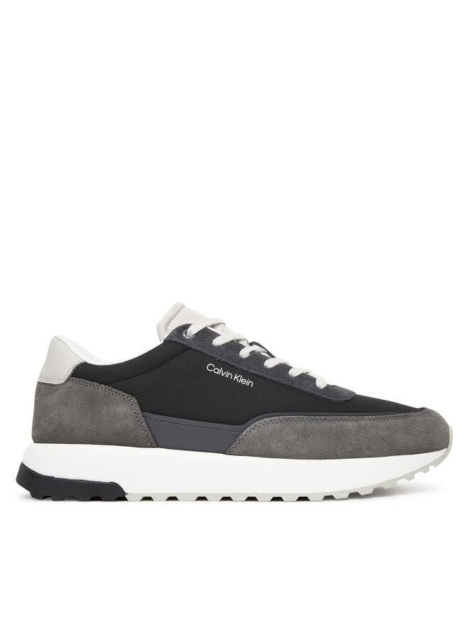 Calvin Klein Снікерcи Calvin Klein Low Top Lace Up Repreve Mix HM0HM01714 Сірий