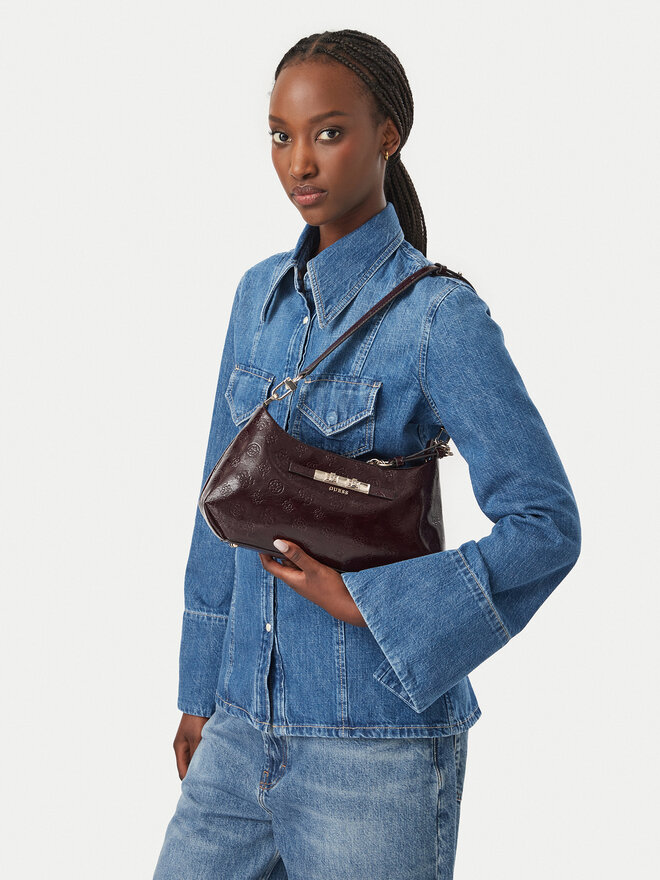 Guess Handtasche Guess Carmella HWPT22 25180 Dunkelrot