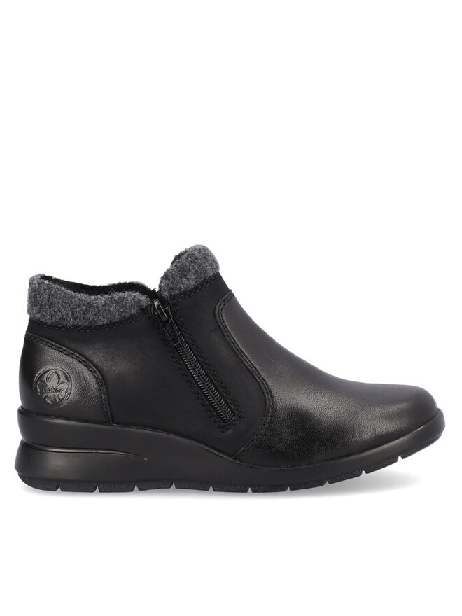Rieker Botine Rieker L4854-00 Negru