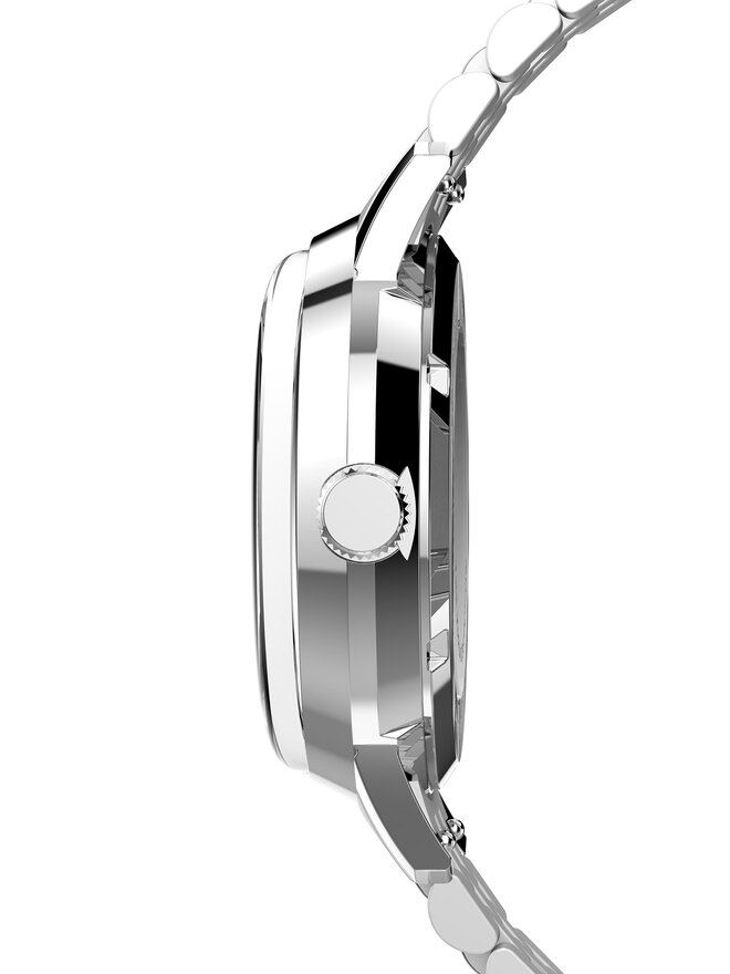 Timex Zegarek Timex Marlin® Automatic TW2W93200 Srebrny