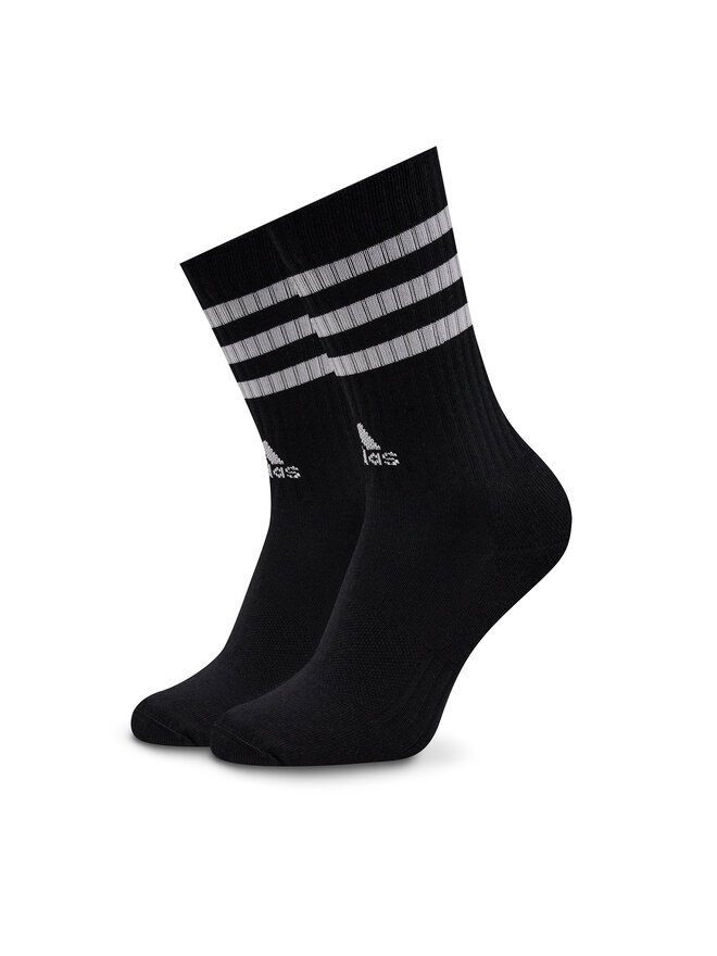 adidas Довгі шкарпетки adidas 3-Stripes Cushioned Crew Socks 3 Pairs IC1323 Сірий
