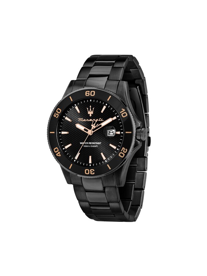 Maserati Pulkstenis Maserati Competizione Diver R8853100035 Melns