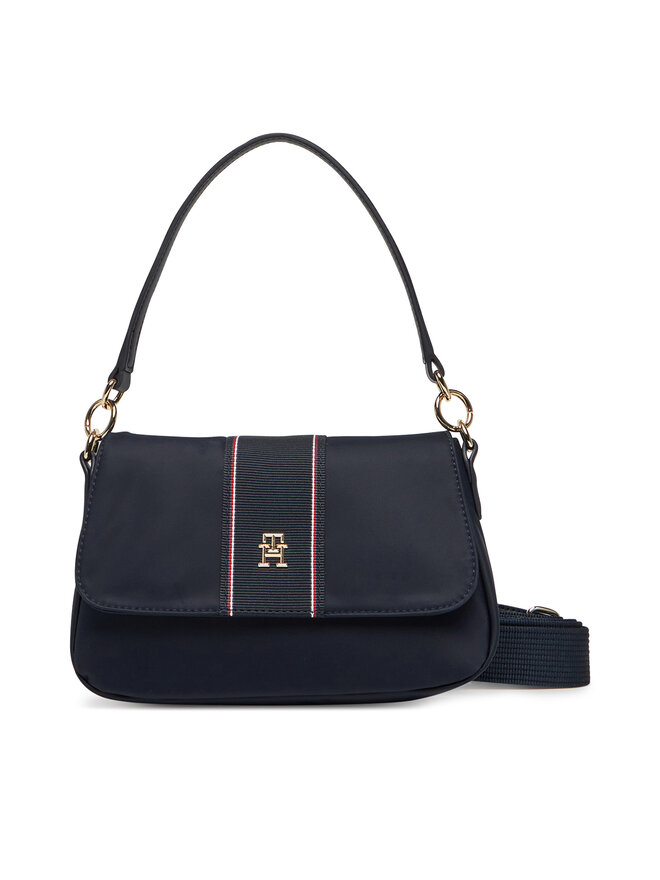 Tommy Hilfiger Torebka Tommy Hilfiger Poppy Conv. Crossover Corp AW0AW17168 Granatowy