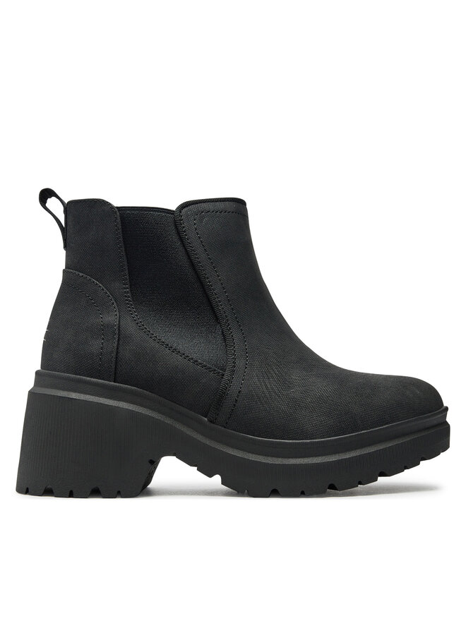 botines tacon skechers mujer