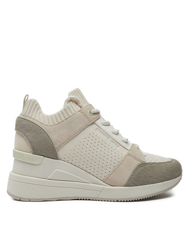 Sneakers MICHAEL Michael Kors Georgie Knit Trainer 43T4GEFS2D Beige eschuhe
