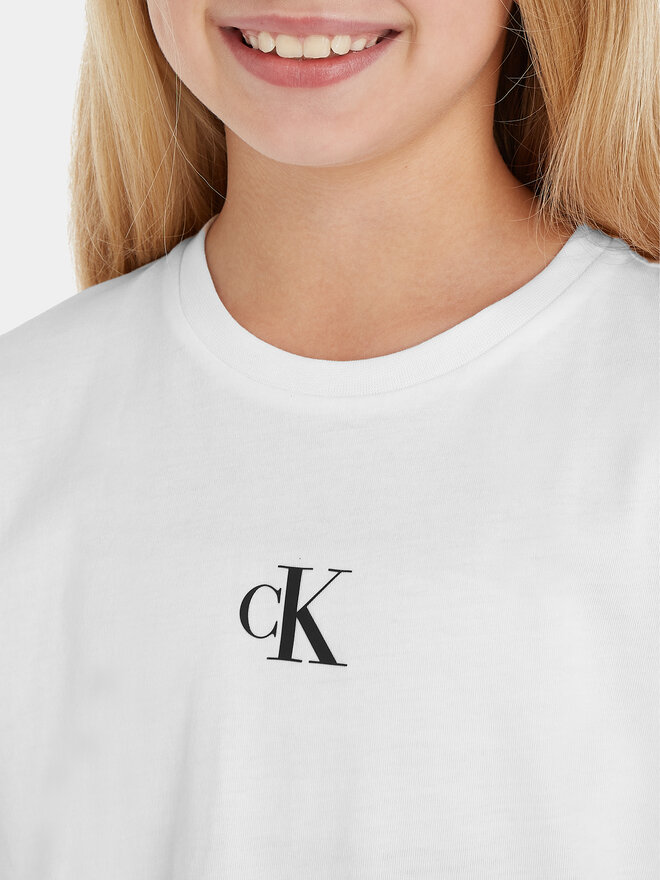 Calvin Klein Jeans Calvin Klein Jeans Camiseta IG0IG02136 Blanco Boxy Fit